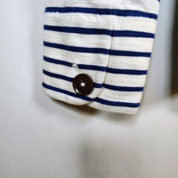 J. Crew Maritime Women's Small Striped Blazer - Picture 7 of 13